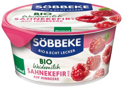 Produktfoto zu GEBINDE Sahnekefir auf Himbeere 10%, 6 x 150g