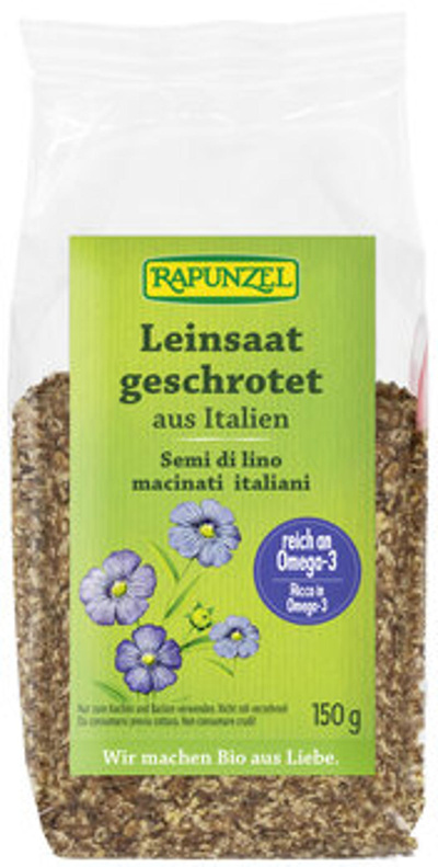 Produktfoto zu GEBINDE Leinsaat geschrotet, 6 x 150g