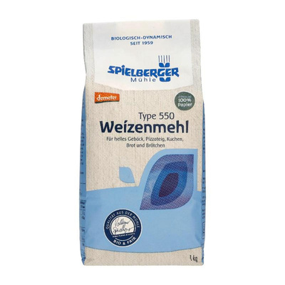 Produktfoto zu Weizenmehl Type 550, 1kg