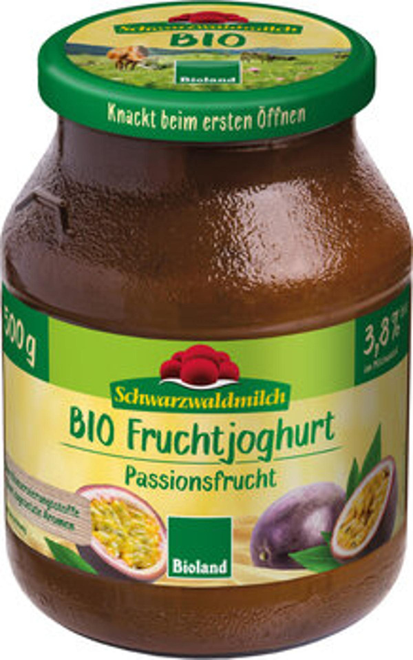Produktfoto zu Fruchtjogurt Passionsfrucht 3,8%, 500 g
