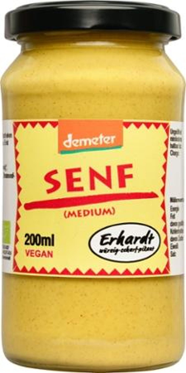 Produktfoto zu GEBINDE Senf medium, 6x200ml (Glas)