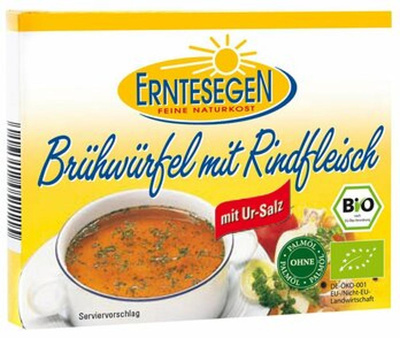 Produktfoto zu Brühwürfel mit Rindfleisch, f.