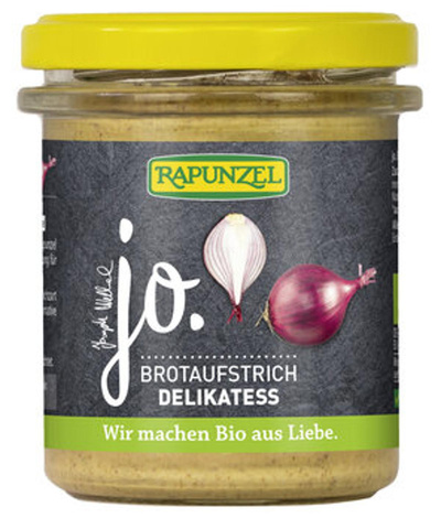 Produktfoto zu jo. Brotaufstrich Delikatess - auf Cashew-Basis, 140 g