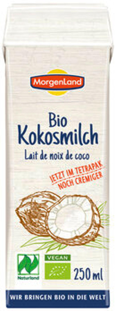 Produktfoto zu Tetrapack Kokosmilch, 250 ml