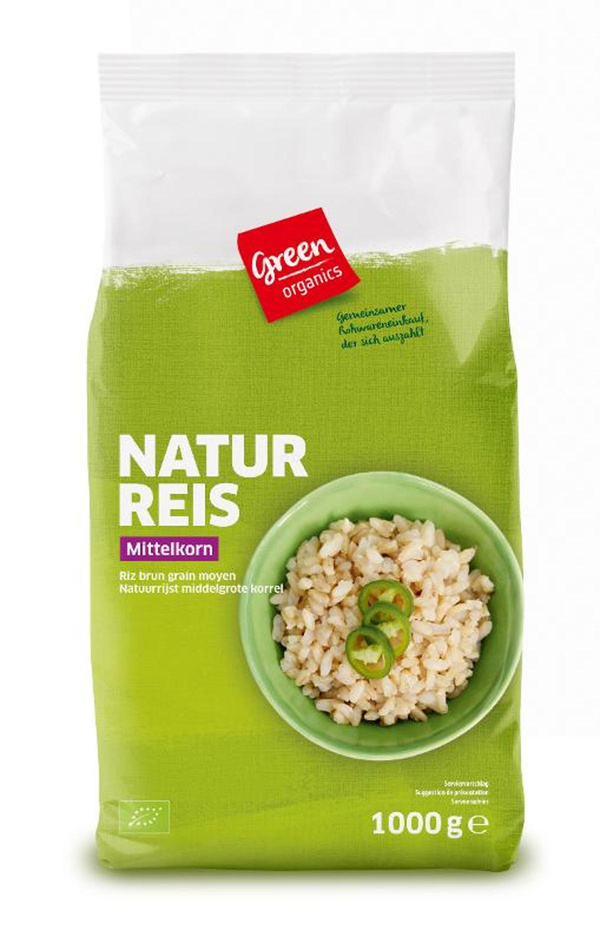 Produktfoto zu Naturreis Mittelkorn, 1kg