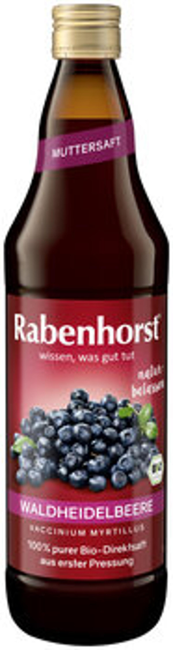 Produktfoto zu GEBINDE Waldheidelbeere Muttersaft,  6 x 750ml