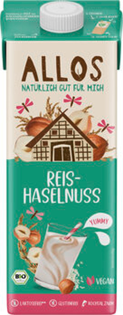 Produktfoto zu GEBINDE Reisdrink Haselnuss ungesüßt, 6 x 1l
