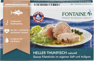 Produktfoto zu Thunfisch - echter Bonito, naturell (FOS) 120g