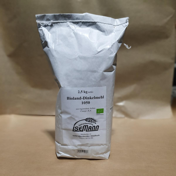 Produktfoto zu Großpack Dinkelmehl 1050, 2,5 kg
