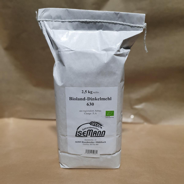 Produktfoto zu Großpack Dinkelmehl 630, 2,5 kg