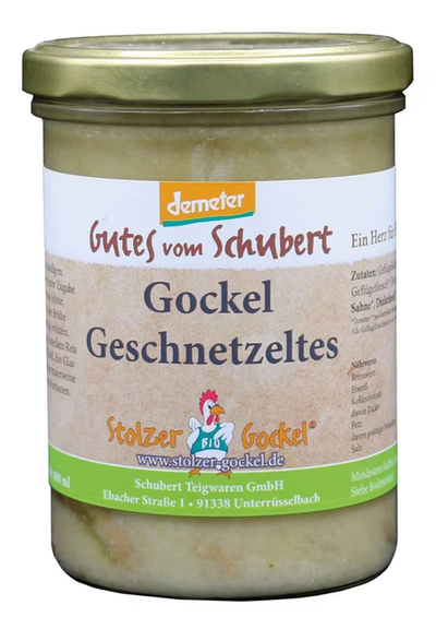 Produktfoto zu Gockel Geschnetzeltes, 400 ml