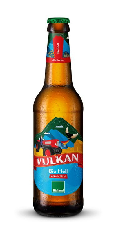 Produktfoto zu KISTE Vulkan Alkoholfreies Helles, 24 x 0,33l