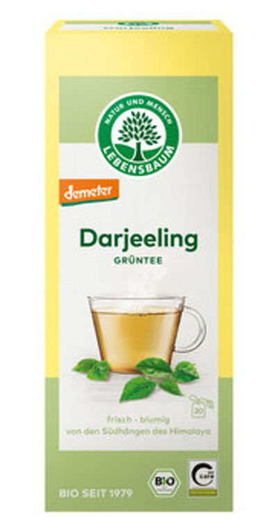 Produktfoto zu Grüntee Darjeeling Ambootia, 20 Beutel