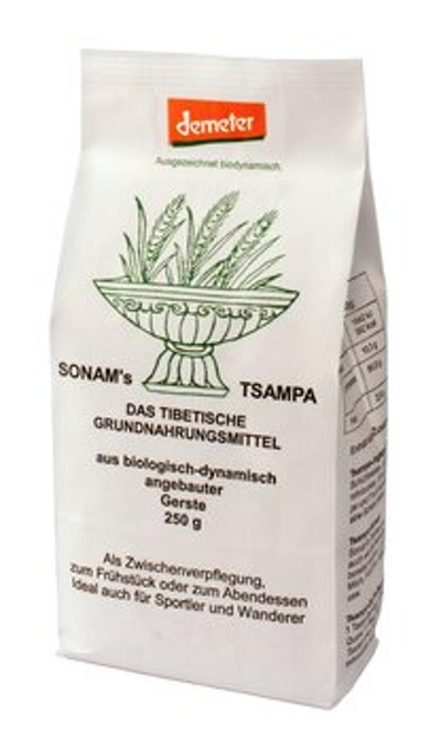 Produktfoto zu Sonam's Gersten-Tsampa-- aus gerösteter Gerste, 8 x 250 g