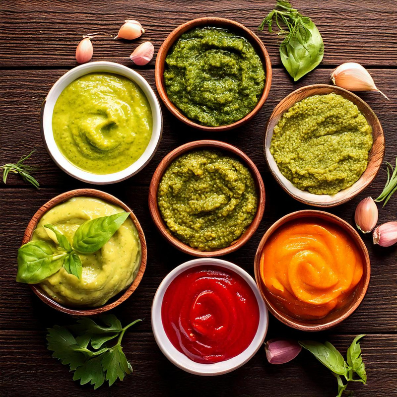 Soßen, Pesto & Co.