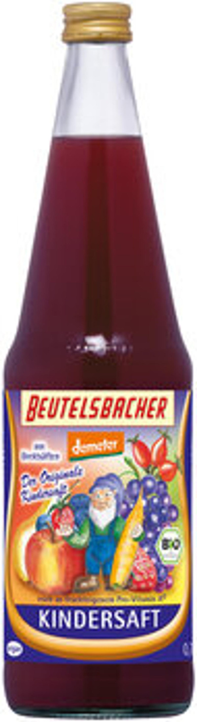 Produktfoto zu Kiste Kindersaft Beutelsbach. 6x0,7l