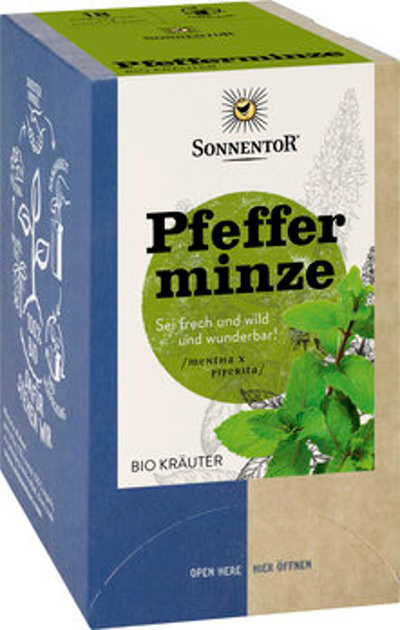 Produktfoto zu Pfefferminze Tee, 18 Btl.