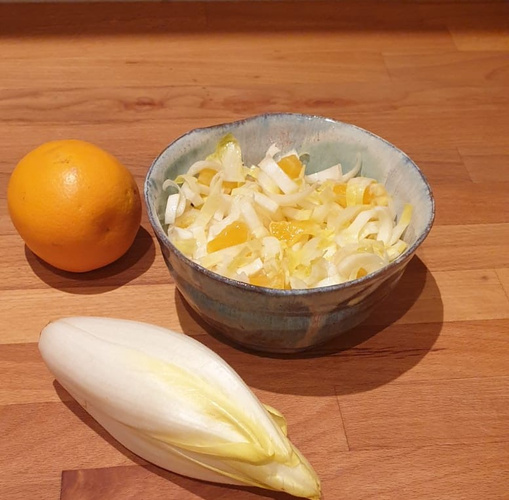 Rezeptbild für Chicorée-Orangen-Salat