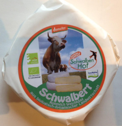 Produktfoto zu Schwalbert, Weichkäse Camembert Art, 45% F.i.Tr., ca. 200g
