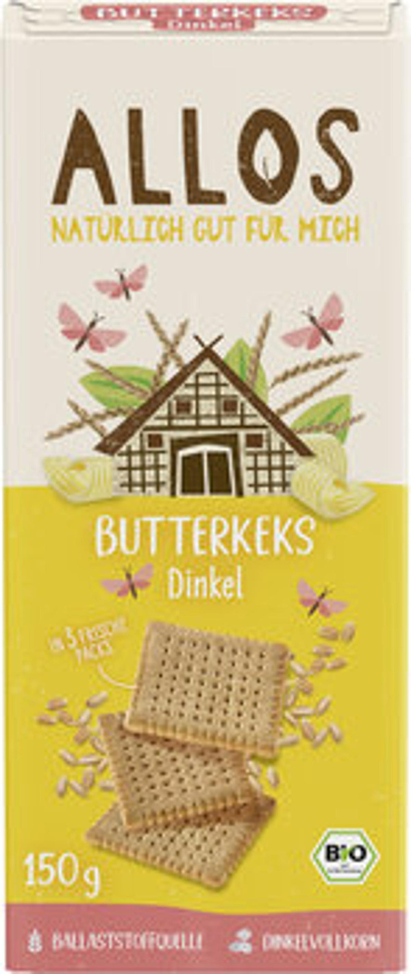 Produktfoto zu Butterkeks Dinkel, 150g