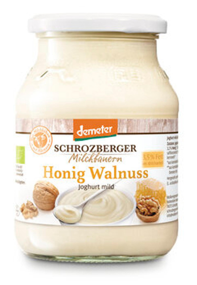 Produktfoto zu Honig-Walnuss-Jogurt, 500 g