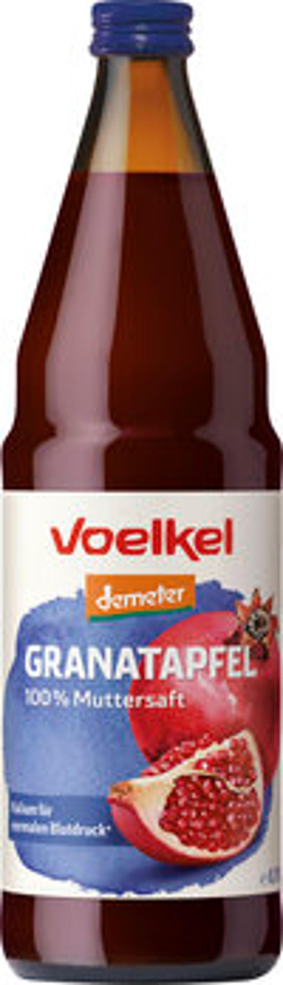 Produktfoto zu Kiste Granatapfelsaft pur 6 x 0,75l