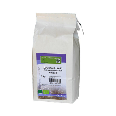 Produktfoto zu KRU Dinkelmehl Type 1050, 1kg
