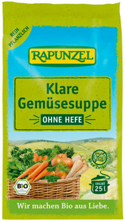 Produktfoto zu GEBINDE Klare Gemüsesuppe OHNE Hefe, 6 x 500 g