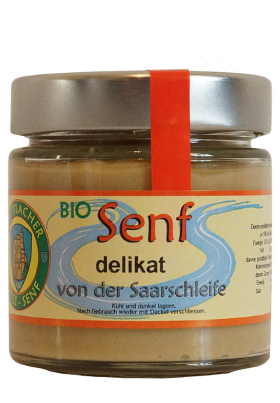Produktfoto zu Abtei-Senf delikat, 200g