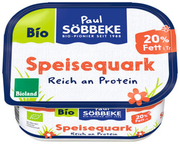 Produktfoto zu Speisequark, 20%, 250g