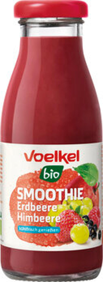 Produktfoto zu KISTE Smoothie Erdbeere Himbeere, 6 x 0,25L