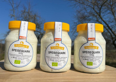 Produktfoto zu Speisequark mit natürlichem Fettgehalt, 500g