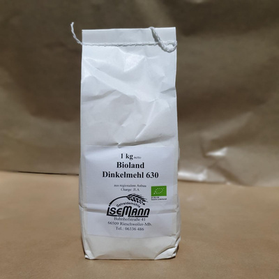 Produktfoto zu Dinkelmehl Type 630, 1 kg
