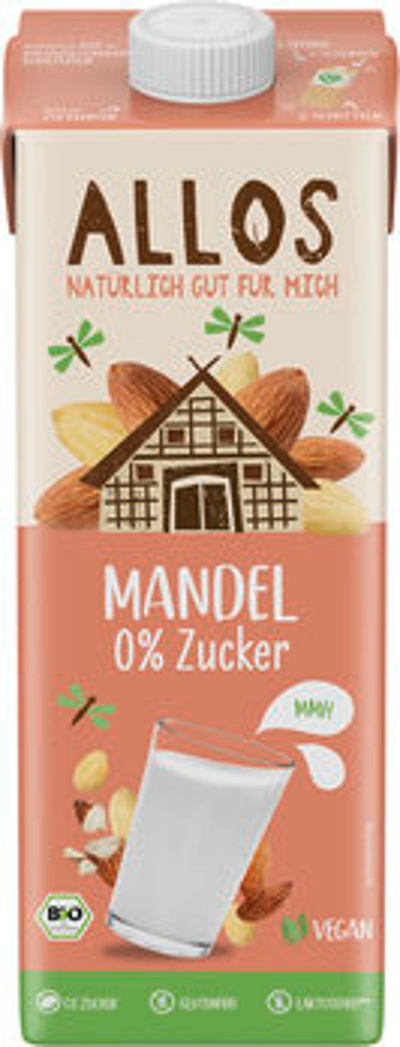 Produktfoto zu Mandel Drink Naturell, ungesüßt, 1l
