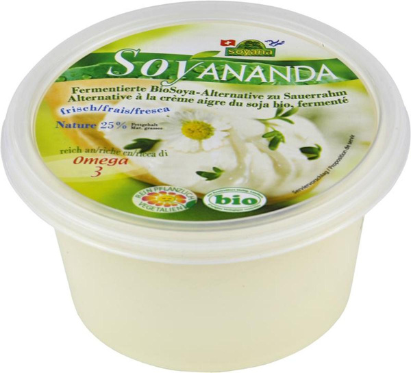 Produktfoto zu GEBINDE SOYANANDA Soja Sauerrahm 6 x 200g