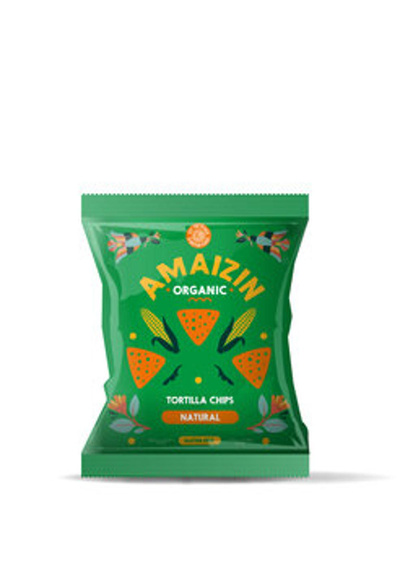 Produktfoto zu Tortilla Chips natur gesalzen aus Maismehl, 75 g