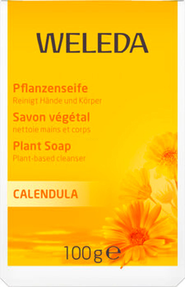Produktfoto zu Calendula Pflanzenseife, 100g
