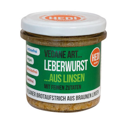 Produktfoto zu GEBINDE Vegane Art... Leberwurst, 6 x 140g