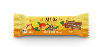 Produktfoto zu Mango-Fruchtriegel, 40g