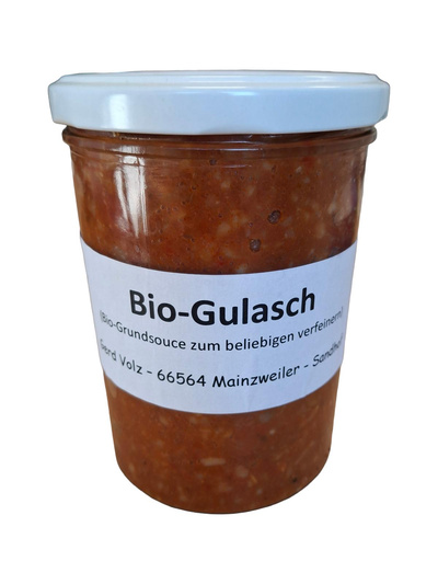 Produktfoto zu Rinder-Gulaschsauce im Glas, 400g