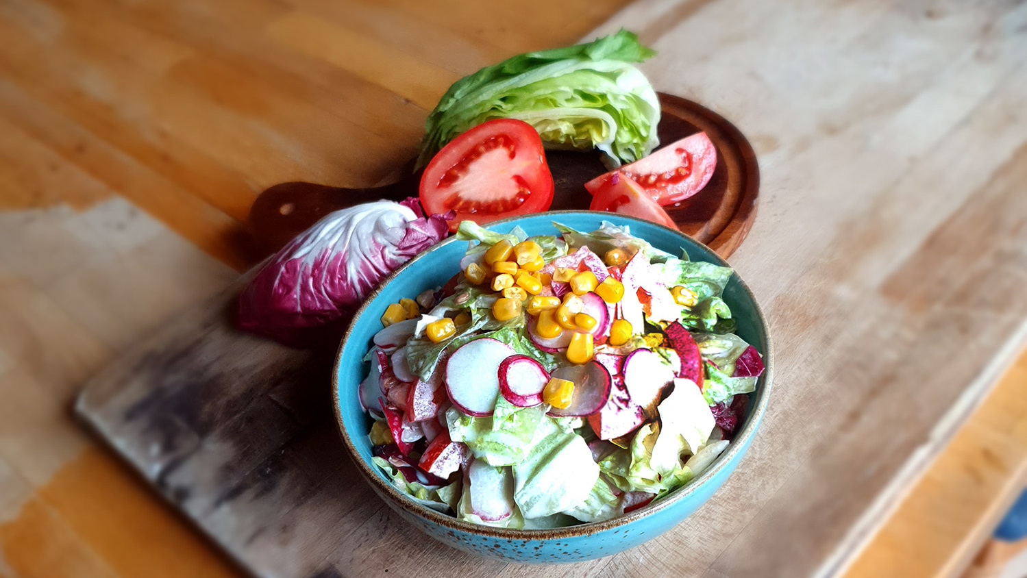 Rezeptbild für Annettes Steakhaus-Salat