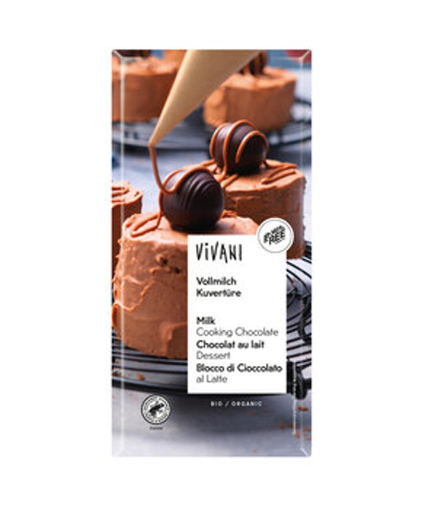 Produktfoto zu Vollmilch-Kuvertüre, 200g