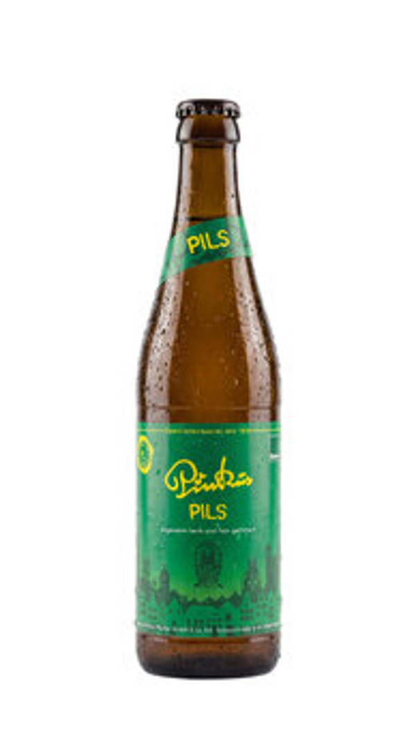 Produktfoto zu Kiste Pinkus Pils, 24 x 0,33l