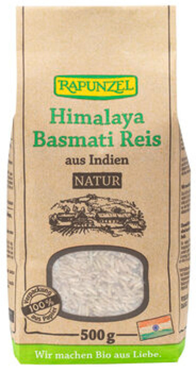 Produktfoto zu Himalaya Basmati-Reis natur, 500g