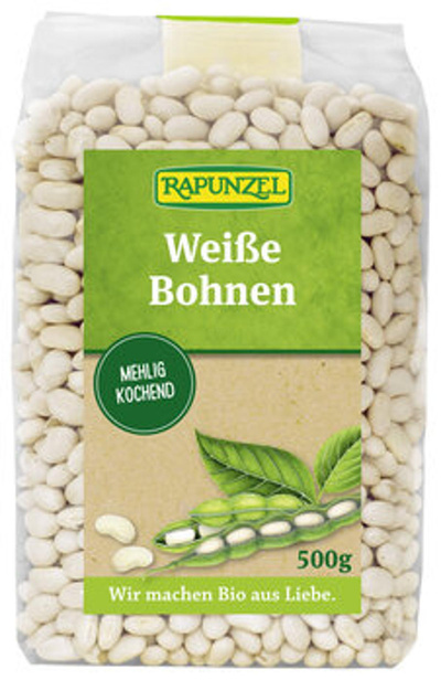 Produktfoto zu GEBINDE Bohnen weiß, 6 x 500g
