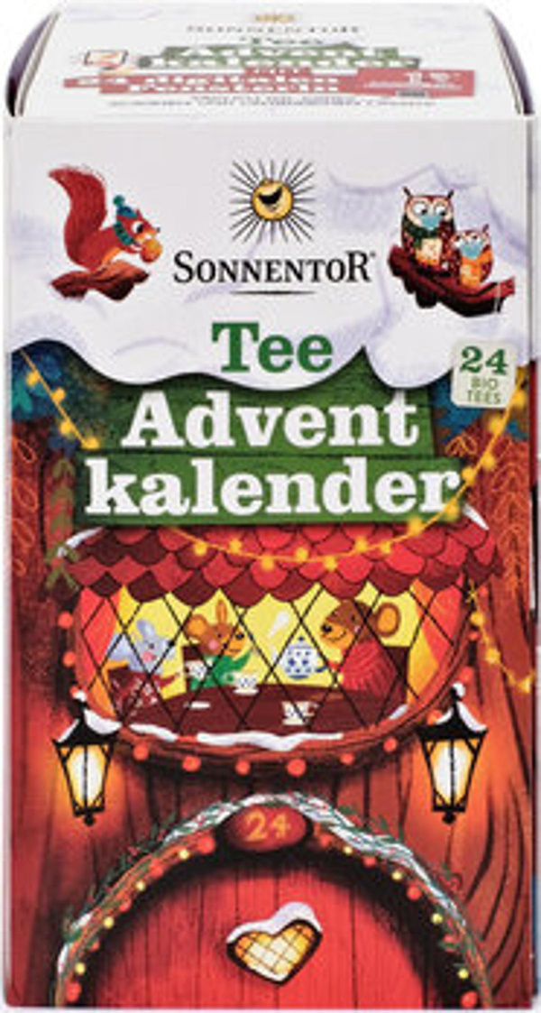 Produktfoto zu Tee-Adventskalender, 24 verschiedene Sorten