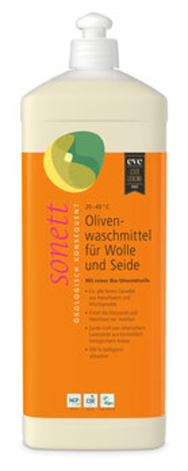 Produktfoto zu Olivenwaschmittel für Wolle und Feines, 1 Ltr