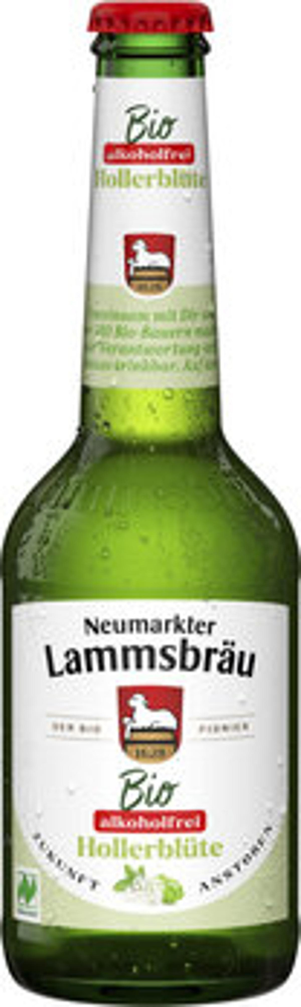 Produktfoto zu Kiste Bier alkoholfrei & Hollerblüte, 10 x 0,33 l