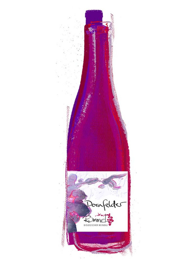 Produktfoto zu Dornfelder trocken, 0,75l