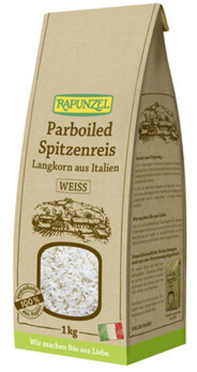 Produktfoto zu Parboiled Spitzenreis Langkorn weiß, 1 kg